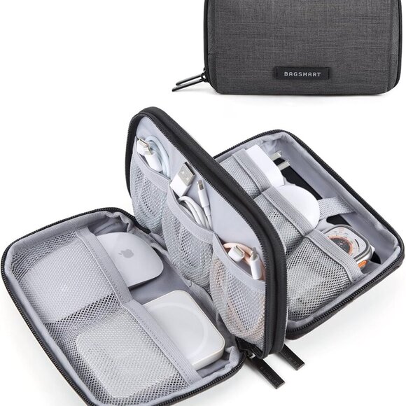 Other - Electronics Organizer Travel Case, Cable Charger Cord Tech Organizer Pouch for P